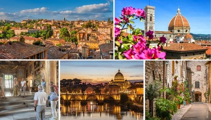 Neue Route: Von Florenz in die Ewige Stadt Rom