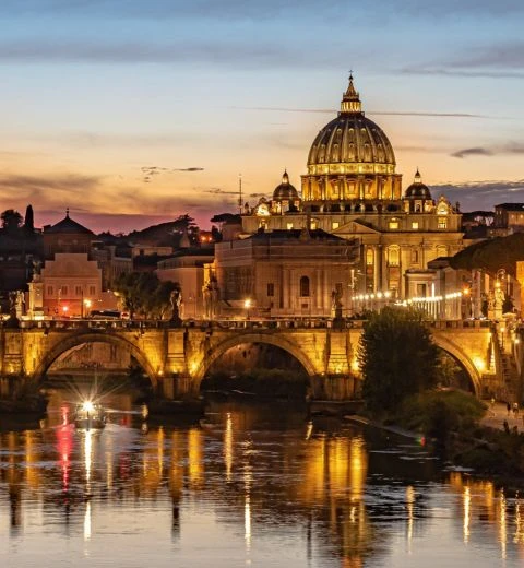 Von Florenz bis nach Rom