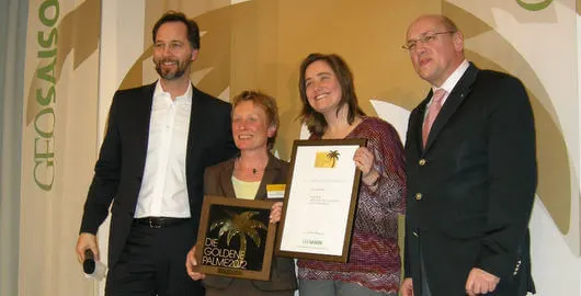 Ausgezeichnet! Goldene Palme für die ADFC Radreise Hamburg – St. Petersburg