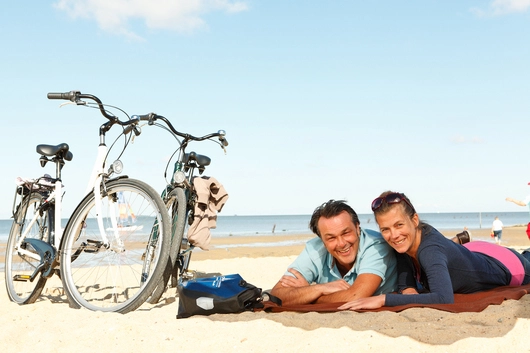 Sommerrad statt Strandliege