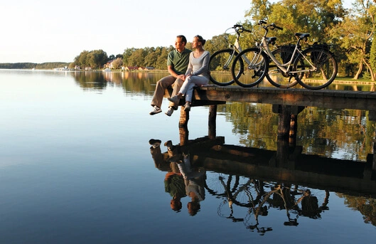 Radeln und Baden - individuell an Meer, Fluss oder See