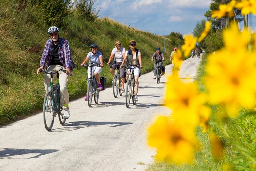 Neu in 2018: Die Landpartie startet mit reinen E-Bike-Reisen