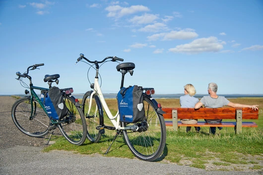 Mit dem Fahrrad auf Föhr, Amrum, Sylt und Lageneß