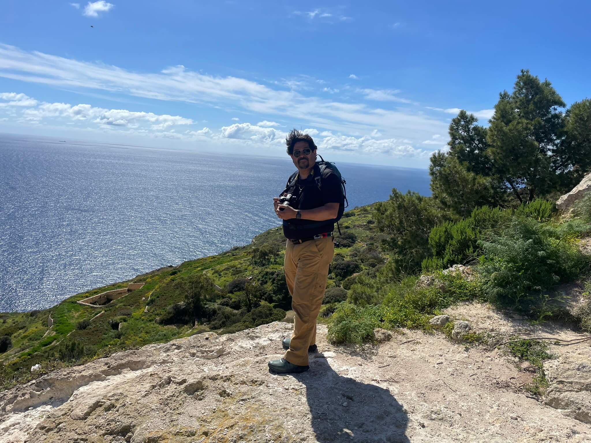 Küstenblick auf Malta; Copyright: Inge Hauer