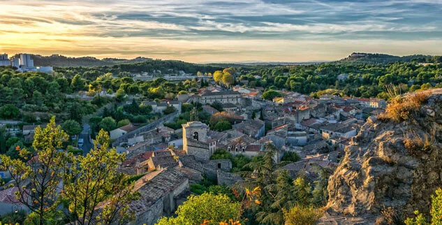 Geführte Radreise in Frankreich - Aussicht über die Provence