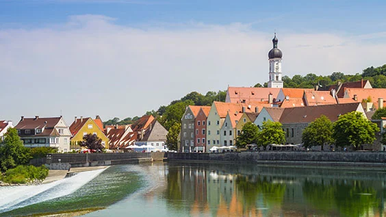 Individuelle Radreise Deutschland - Durch Landsberg am Lech