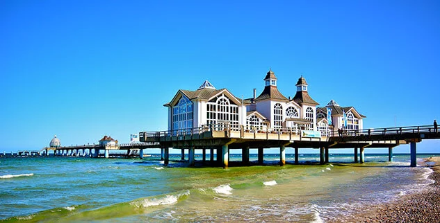 Inselradeln Radurlaub - Strandpromenade Rügen