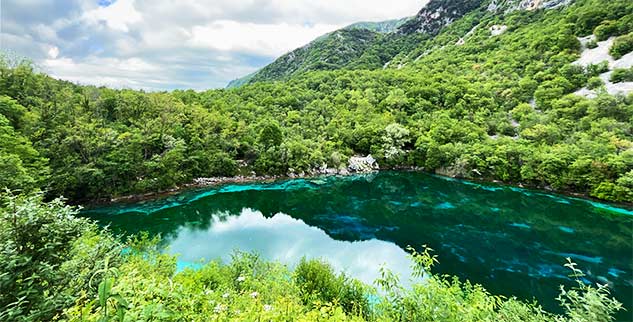 Naturschutzgebiet am Lago di Cornino