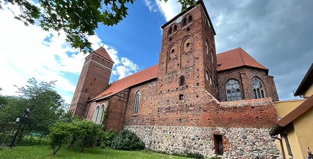Kirche in Kętrzyn / Rastenburg in den Masuren, Polen