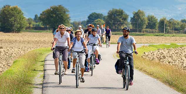 Sternradeln in der Provence am Luberon