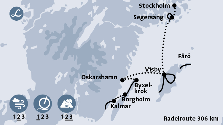 Karte Sommerparadies Schweden