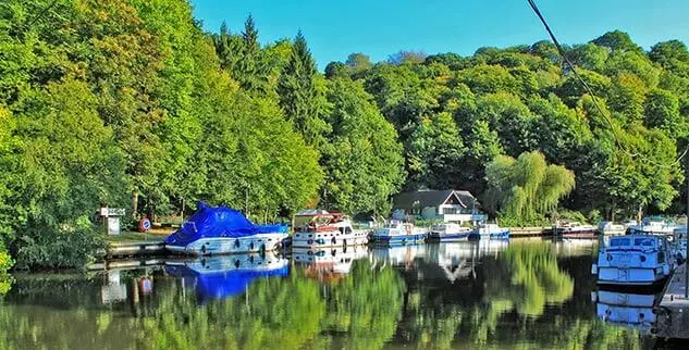 Bootsteeg in Flandern