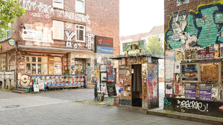 Kultiger Fotoautomat im Hinterhof des Westwerks; Foto: Michael Mischke