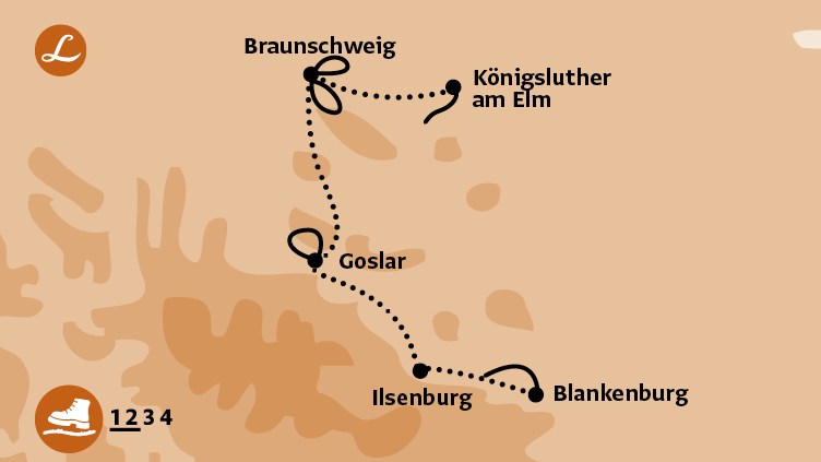 Wanderkarte Frühlingsboten