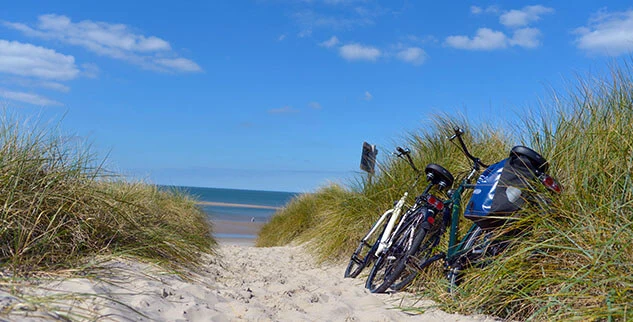 Weg zum Strand Nordsee