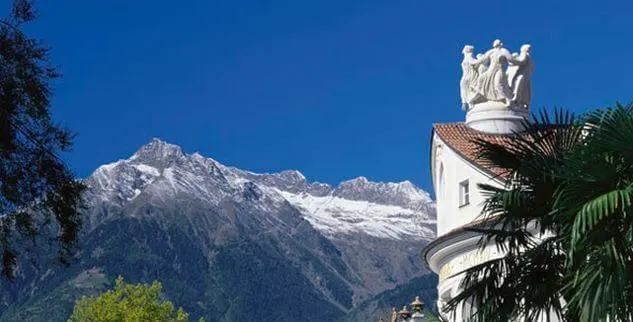 Mit der Landpartie auf einer Radreise in den südtiroler Alpen