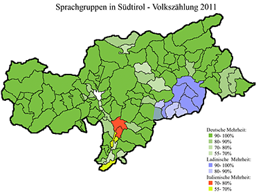 Die Landpartie: Ladinisch