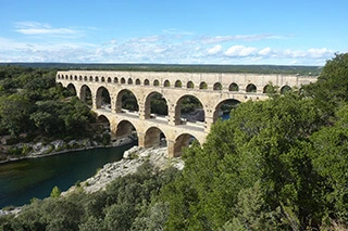 Die Landpartie: Römerbrücke Pont du Gard